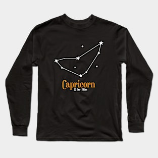 CAPRICORN ZODIAC Long Sleeve T-Shirt